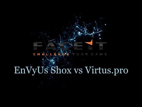 CS:GO - EnVyUs Shox vs Virtus.pro | FACEIT League 2015 #3