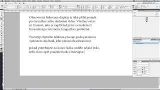 Správné dělení slov v Indesignu – Indesign CZ tutorial