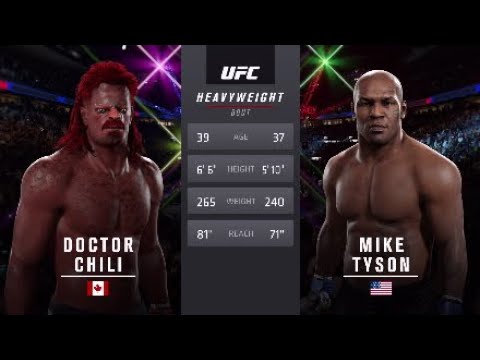Doctor Chili vs. Mike Tyson - EA Sports UFC 2 - Crazy UFC 👊🤪