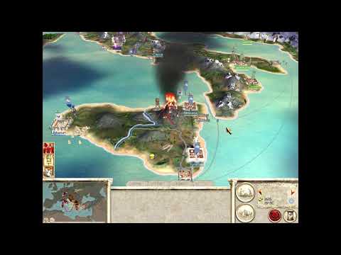 Rome Total War - Volcano Eruption