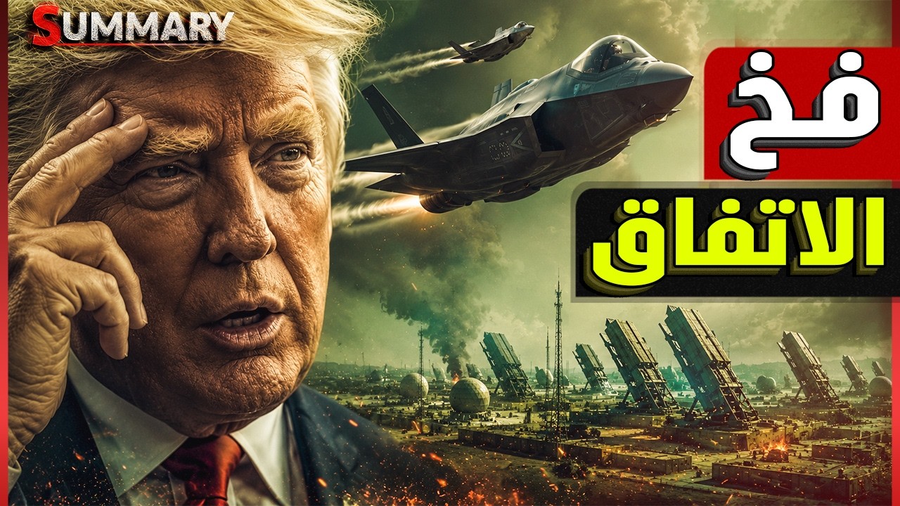 ترامب يتراجع عن الاتفاق مع إيران ويؤكد: يمكن إنهاؤه في أي وقت