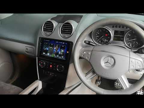 Mercedes Benz ML 350 convex 9 inch Android player 8227L 2gb ram ips screen Bluetooth Canbus Casing