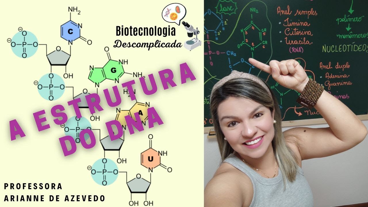 A Estrutura do DNA: dos monômeros Nucleotídeos às ligações fosfodiéster.