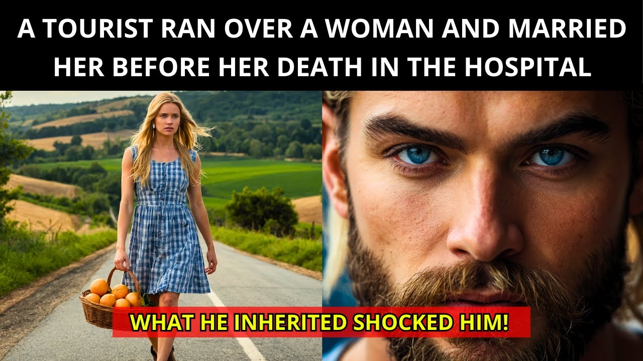 A TOURIST MARRIED A HOMELESS WOMAN HE RAN OVER ON THE ROAD. HE FELL TO HIS KNEES AND CRIED...