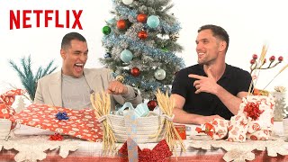 The Rebel Moon Cast Competes in Speed-Wrapping Presents | Netflix
