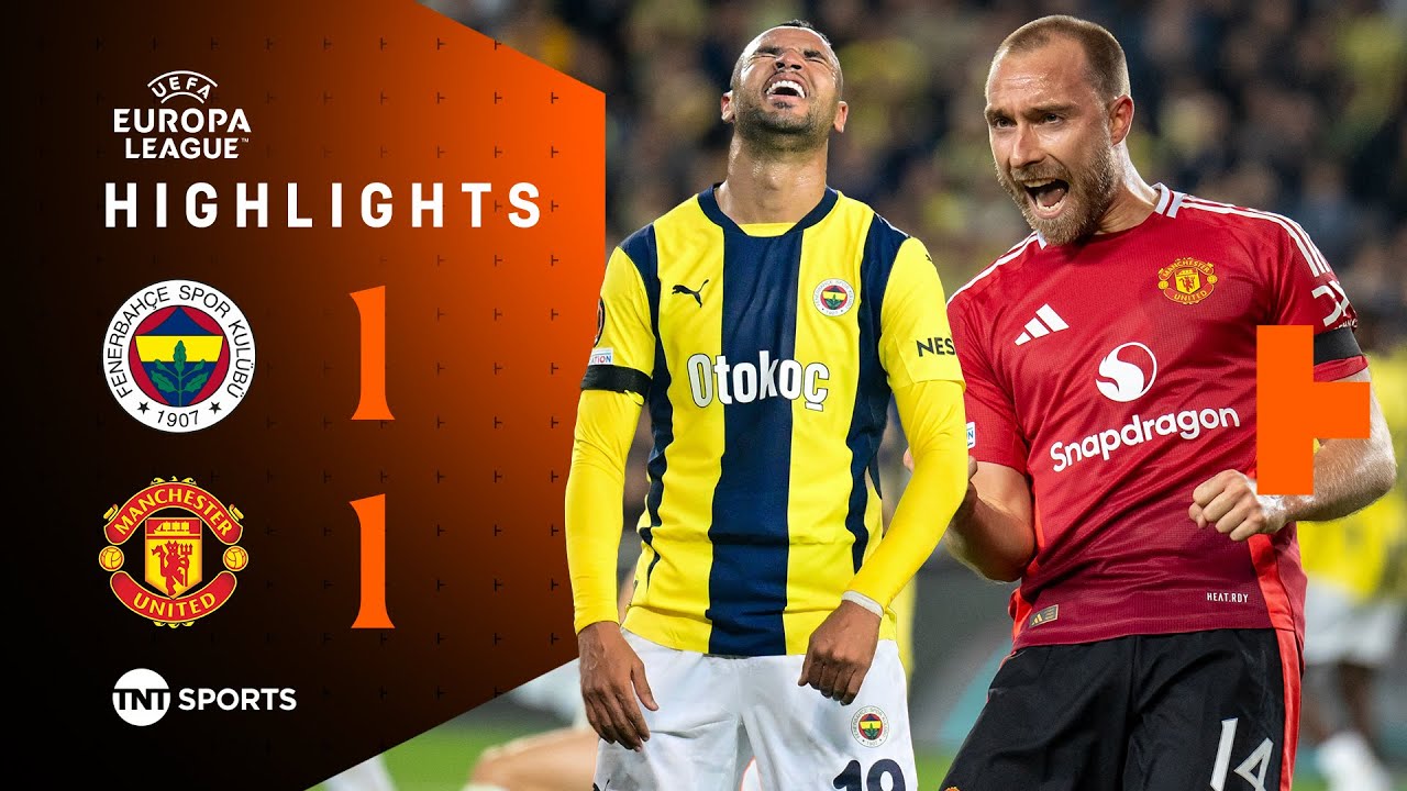 Spoils Shared In Turkey ⚔️ | Fenerbahce 1-1 Man United | UEFA Europa League Highlights