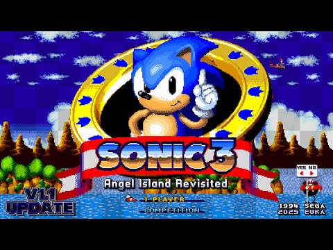Sonic 3 A.I.R: Sonic 1 DX (v1.1) ✪ Full Game Playthrough (1080p/60fps)