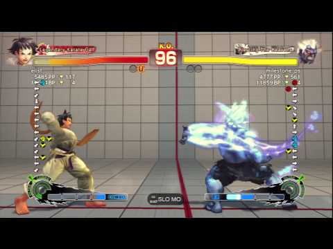 elist_ [Makoto] Vs milestone_ps [Oni] SSF4 AE Japanese Online Ranked Matches - PSN