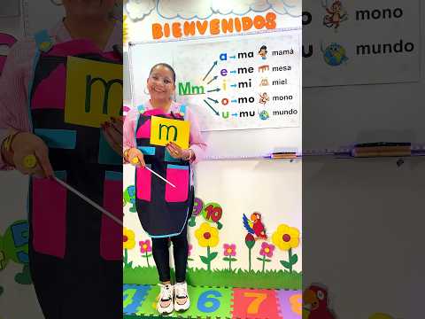 Canción de la letra M #infantil #educativo #niños #educacion #niñosfelices