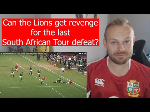 Rob Reacts to... Most Insane Rugby Tour - Lions Vs South Africa 2009 [ Big Hits, Fights and Tries ]