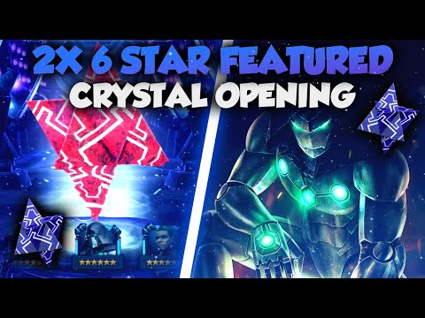 2X FEATURED 6 STAR CRYSTALS OPENING!!! | Marvel Contest of Champions