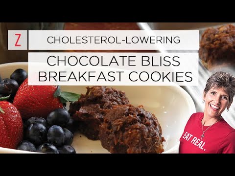 Cholesterol-Lowering Chocolate Bliss Breakfast Cookies