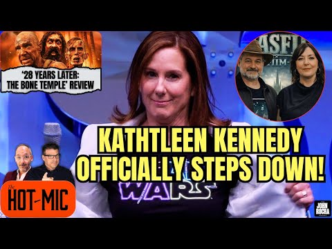 Kathleen Kennedy Officially Leaves STAR WARS! '28 Years Later: The Bone Temple' Review | THE HOT MIC