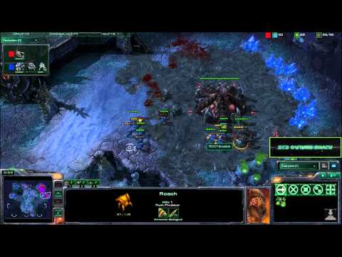 ROOTdrewbie (T) vs LiquidTLO (Z) Part 1/2 - Starcraft 2 Ownage Commentary (#1)