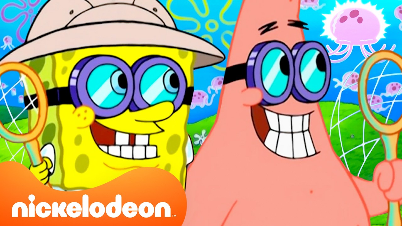 SpongeBob | 2 Jam Momen Ubur-ubur Terbaik dari SpongeBob & Kamp Koral 🪼 | Nickelodeon Bahasa