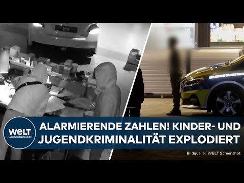 DEUTSCHLAND: Schockierende Zahlen! Jugendkriminalität explodiert! Experten fordern Konsequenzen