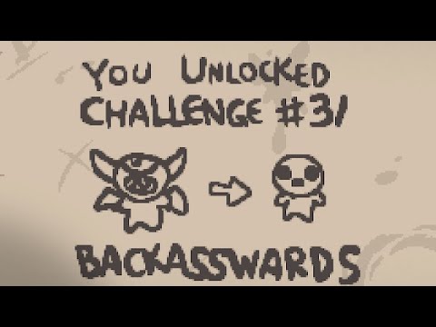 The Binding of Isaac: Afterbirth+ Challenge #31 - Backasswards