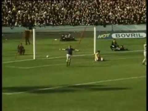 Colin Stein scores for Rangers v Celtic but Referee chops it off