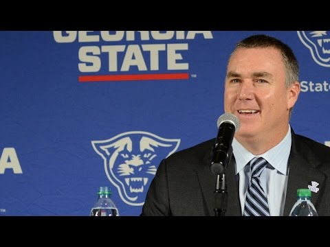 GSU FBALL: Dave Cohen Talks with New Head Coach Shawn Elliott