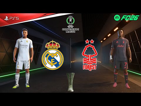 FC 26 - Real Madrid vs Nottingham Forest | UEFA Europa Final 2026 | Igor Jesus vs Mbappe epic battle