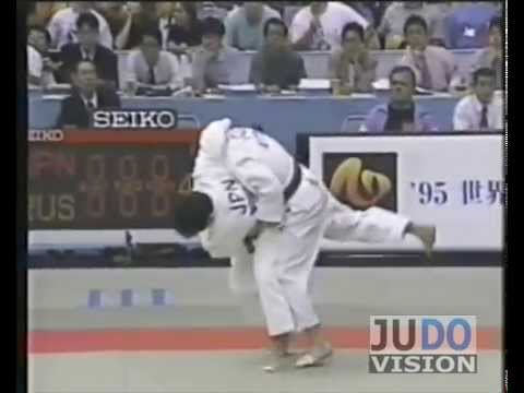 JUDO 1995 World Championships: Toshihiko Koga 古賀 稔彦 (JPN) - Konstantin Savchishkin (RUS)
