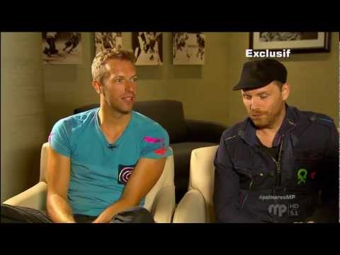 Coldplay, interview on Musique Plus, july 26