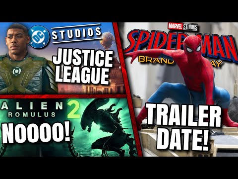 Spider-Man Trailer Update, Lanterns In Man Of Tomorrow, Alien Romulus 2 & MORE!!