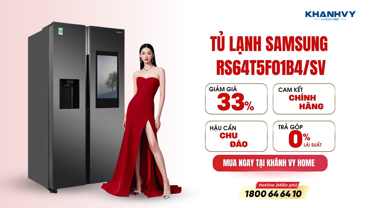 Tủ lạnh Samsung RS64T5F01B4/SV 616 lít