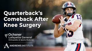 High School Quarterback Comes Back Stronger After Knee Injury