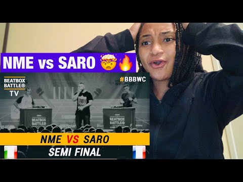 NME vs SARO | loop station semi final beatbox battle world championship | reaction