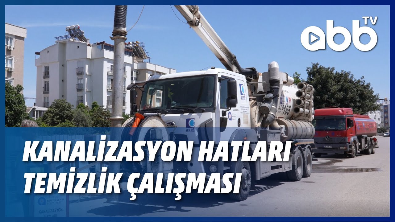 KANALİZASYON HATLARI TEMİZLİK ÇALIŞMASI