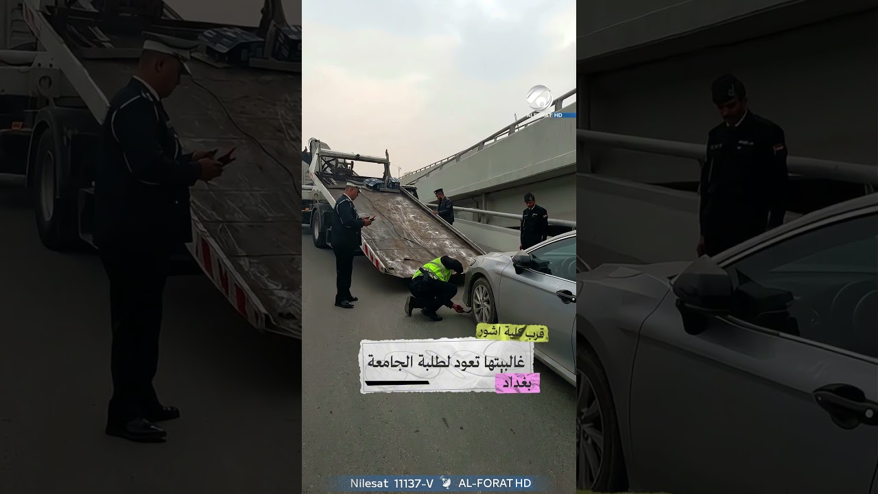فيديو | تغريم وحجز اكثر من 100 عجلة دفعة واحدة