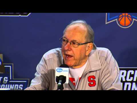 Jim Boeheim NCAA Tournament 1st Round Press Conference