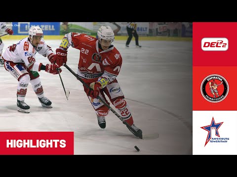 DEL2: Eispiraten Crimmitschau vs. Ravensburg Towerstars | Highlights