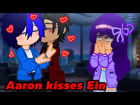 Aaron kisses Ein... //•Aphmau•// Gacha meme