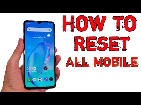 How To Reset All Smartphone | Mobile Factory Reset | Phone Reset