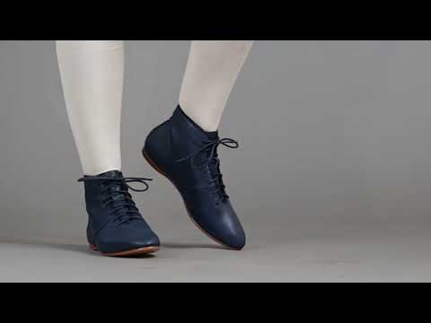PRE-ORDER Emma Women's Regency Leather Boots (Navy)