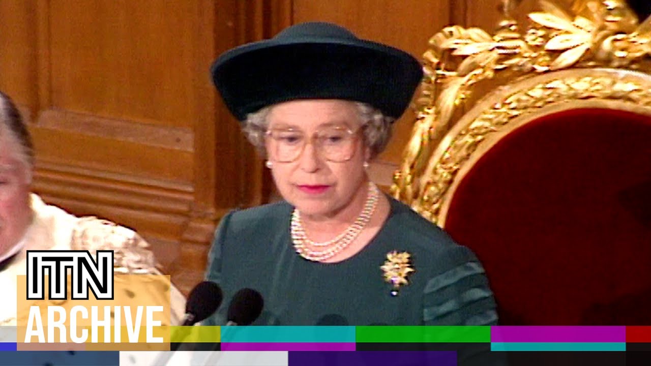 1992: Queen Elizabeth II's Famous "Annus Horribilis" Speech
