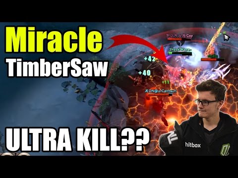 Dota 2 Miracle Timbersaw - Cut Cut Cut!!