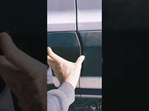 External hidden fuel door / diesel heater on the Ford Transit 250 #adventure #ford #fordtransit250