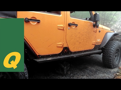Poison Spyder JK Wrangler Build Pt. 2 - Brawler Rockers Install
