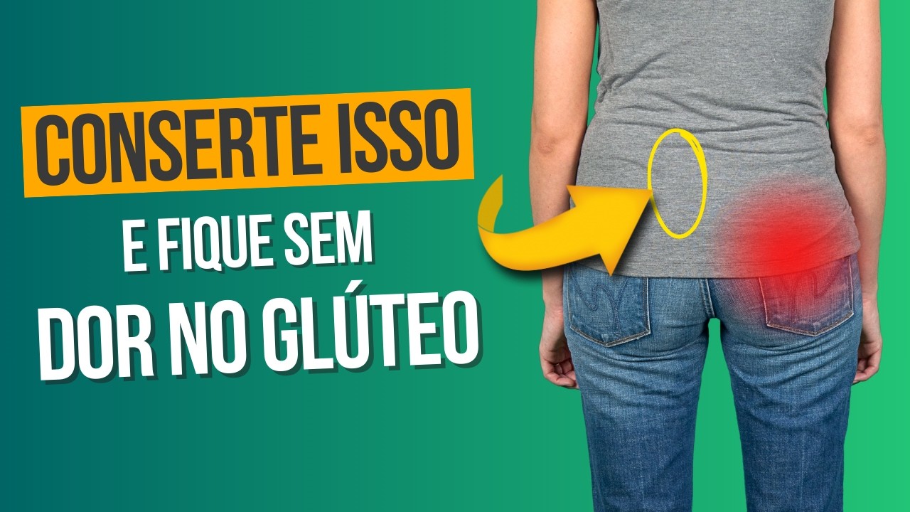 Exercícios Simples Para Aliviar Dor no Glúteo em 9 Minutos!