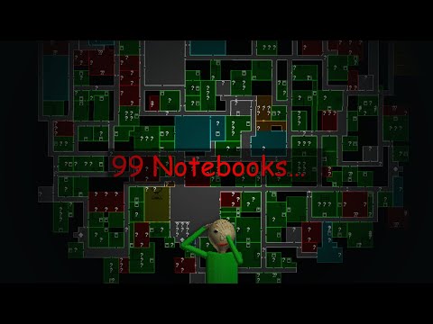 Beating the 99 Notebook Map... | Baldi's Basics Plus