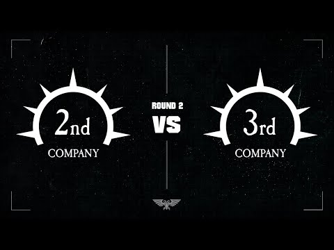 Space Marine Augmented: 2nd Co. vs 3rd Co. (Round 2)