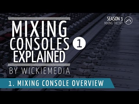 Mixing Consoles Explained (part 1)