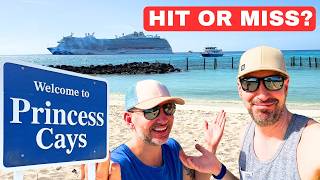 A day at Princess Cruise's ISLAND RESORT - including a PRIVATE Sanctuary! Sky Princess Ep. 2