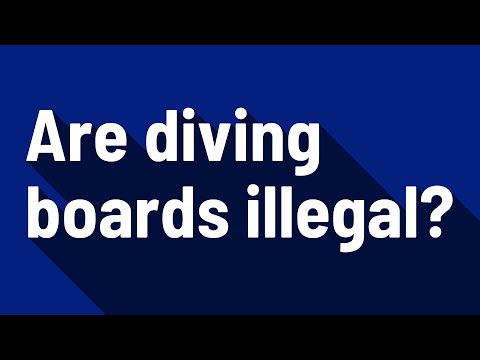 1st YouTube video about are diving boards illegal