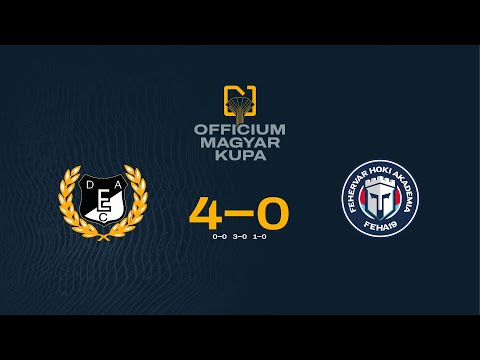 Gólösszefoglaló - MK 23 - DEAC - FEHA19 4-0 20251217