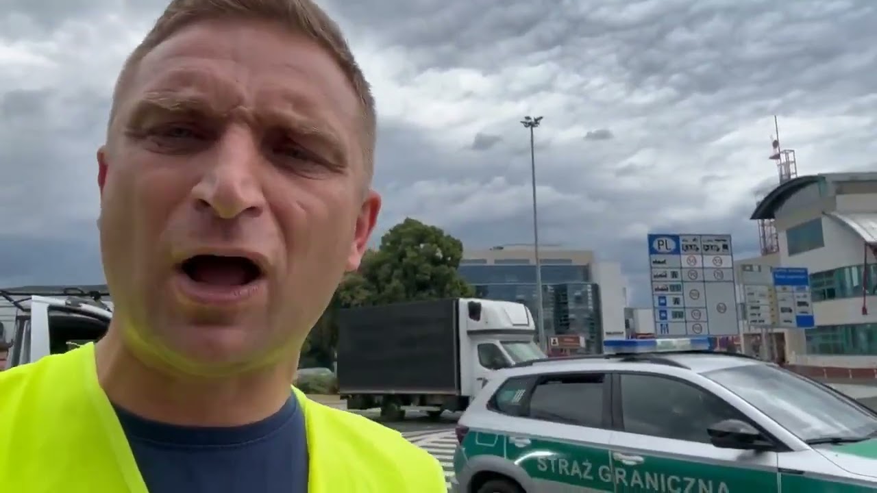 Niemiecki policjant pilnuje polskiej Straży Granicznej?! Skandal na gran...