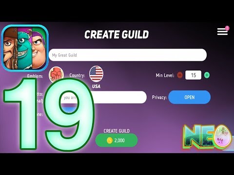 Disney Heroes: Battle Mode Gameplay Walkthrough Part 19 - My Guild! (iOS, Android)